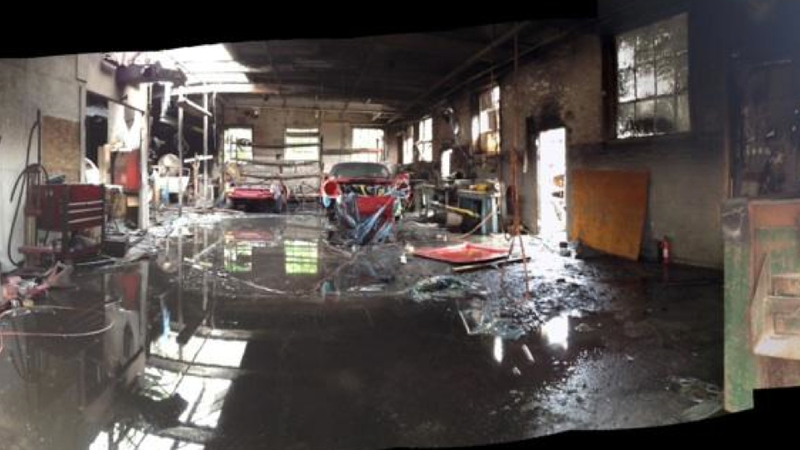 Illustration for article titled Here's The Aftermath Of Last Week's Devastating $2 Million Classic Car Fire